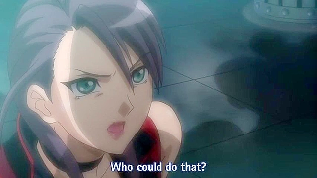 Rei Zero 2 - Busty anime investigator must make 13 thugs cum or her friend dies