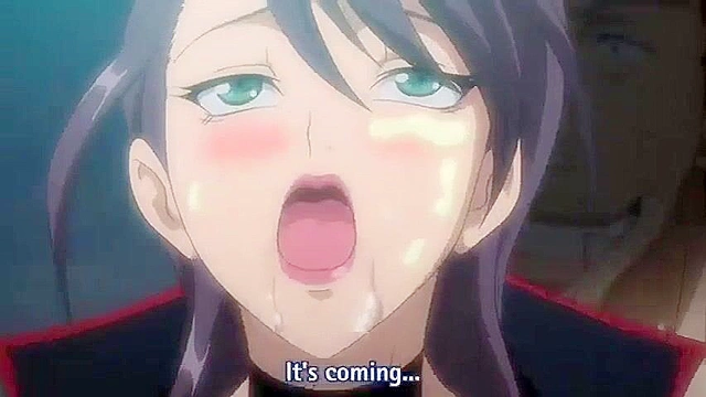 Rei Zero 2 - Busty anime investigator must make 13 thugs cum or her friend dies