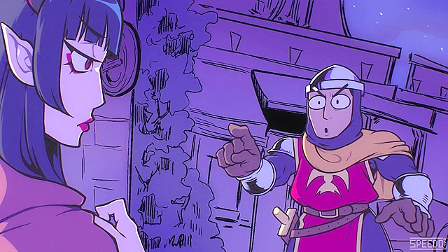 Lithica: Succubus Conquered - Brave knight ass fucks cartoon porn demon