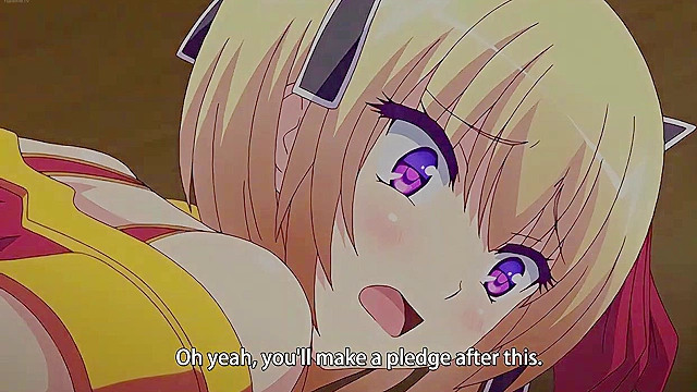 Blazing Flame Eris 2 - Filthy blowpig get her asshole completely filled with cock