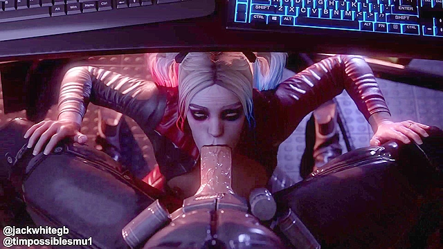 Harley Quinn just wants some hardcore fucking fun - 3D HMV