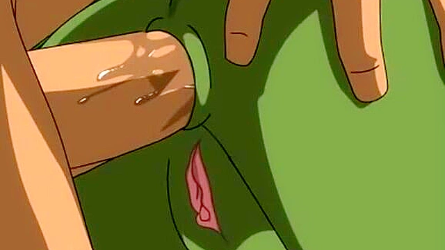 Superboy bends over Miss Martian and gives her asshole a good fucking