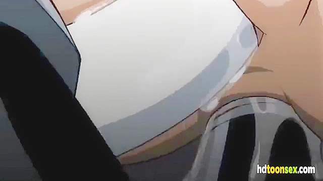 Horny cyborg decides to bang the hot cartoon redhead in both her holes