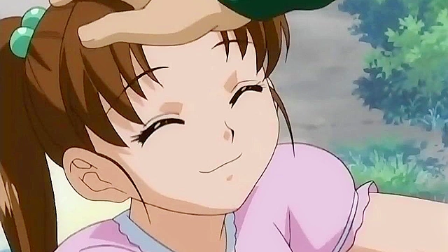 Dirty hentai brother is ass fucking his sister and mom in anal threesome