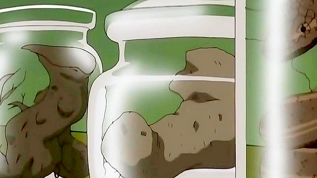 Dirty hentai brother is ass fucking his sister and mom in anal threesome