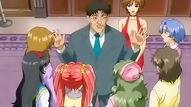 Hentai schoolgirl gets her asshole fucked in a dirty alley