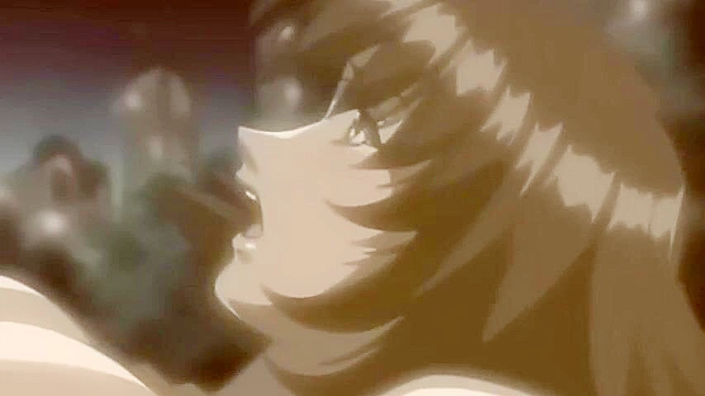 Hentai schoolgirl gets her asshole fucked in a dirty alley