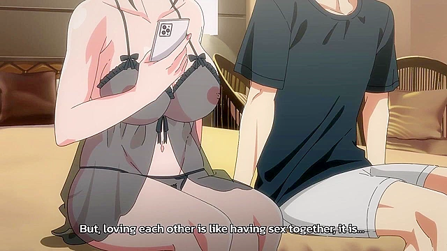 My Mother 1 - Drunk hentai mom with huge tits fucks son