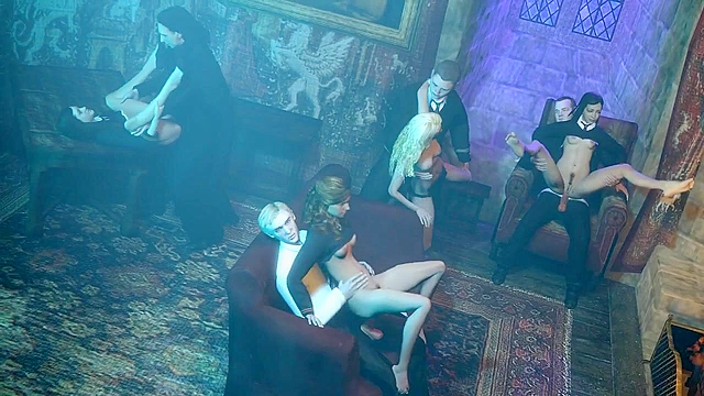 Hogwarts Student Bodies - Hermione and friends do dirty anal sex
