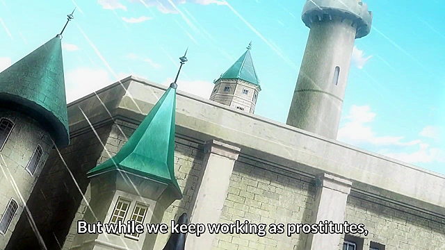 Making a Wonderful Nation 2 - Busty anime princess is anal fucked by customer