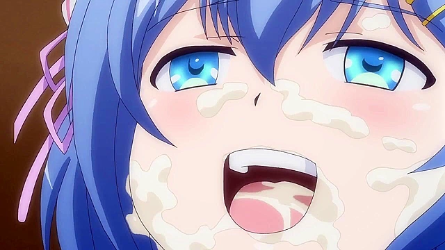 Making a Wonderful Nation 2 - Busty anime princess is anal fucked by customer