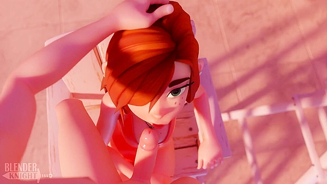 Wendy loves sucking And fucking Dipper at the pool