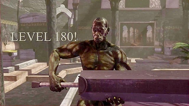 Powerful succubus sucks the cock and life out of warrior