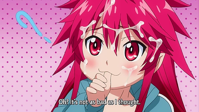 Dinner for Vampire - Succubus vampire has a hentai foursome with students in classroom