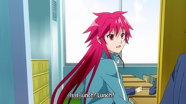 Dinner for Vampire - Succubus vampire has a hentai foursome with students in classroom