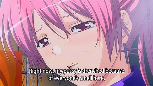 Horny nurse is toying her asshole with anal beads before doctor fucks her in hentai hospital