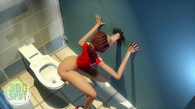 Cram Skul Period 4 - Ebony cheerleader fucks gloryhole cock