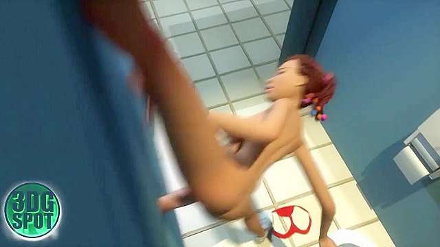 Cram Skul Period 4 - Ebony cheerleader fucks gloryhole cock