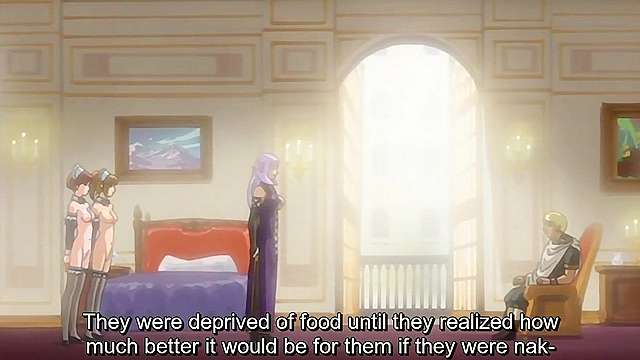 Dirty elf gets her butthole fucked in public by tentacle king