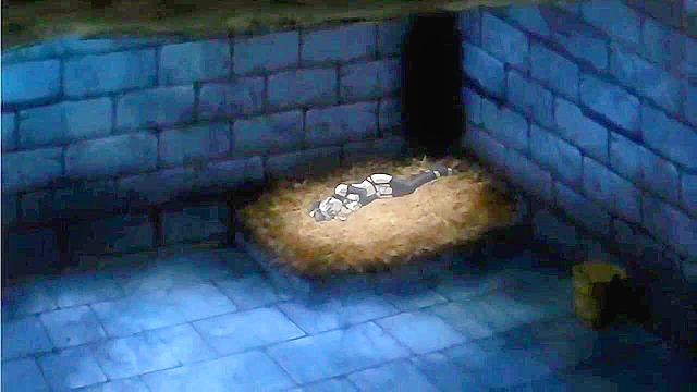 Dirty elf gets her butthole fucked in public by tentacle king