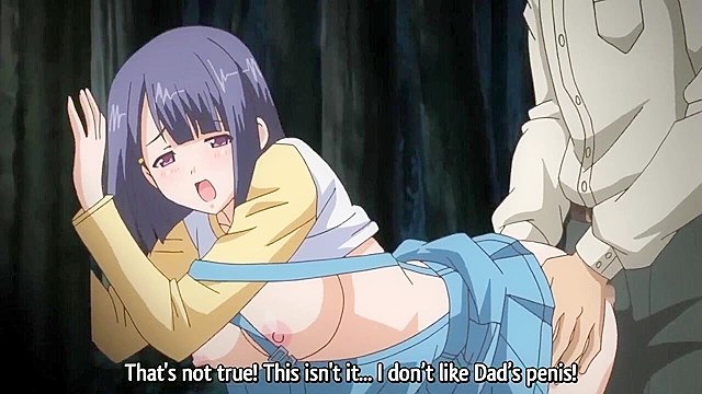 Demon Father Revenged 1 - Dad gives his daughter butt sex in the woods