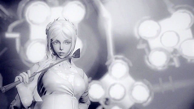 Nier First ASSembly - 2B gets her ass probed by robots and alien dick