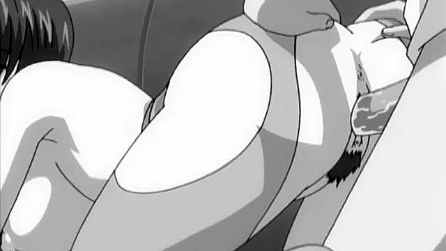 Pervy guy fucks his aunt's asshole while she screams - taboo hentai