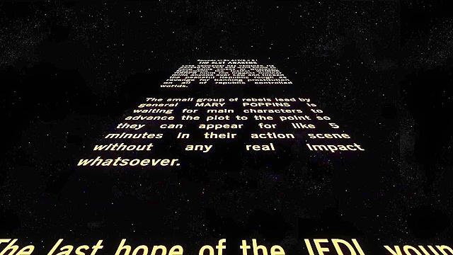 Star Whores - The Slut Awakens - Rey gets threesome rough anal fuck with stormtroopers