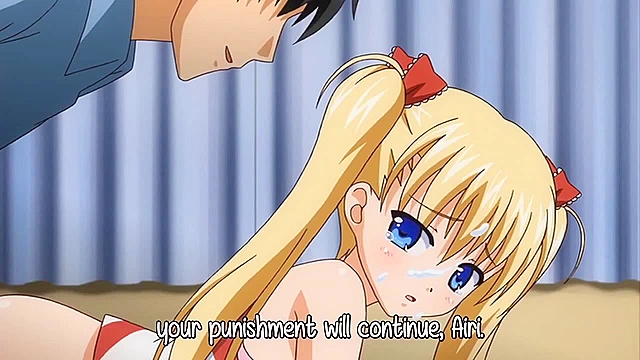 Demon Father Rebuild 1 - Petite blonde teen fucked in her asshole