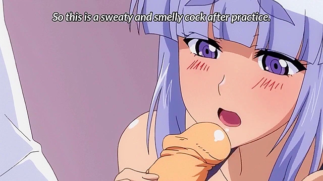 Afternoon Blush 1 - Busty housewife in swimsuit gets surprise hentai fucked in the locker room