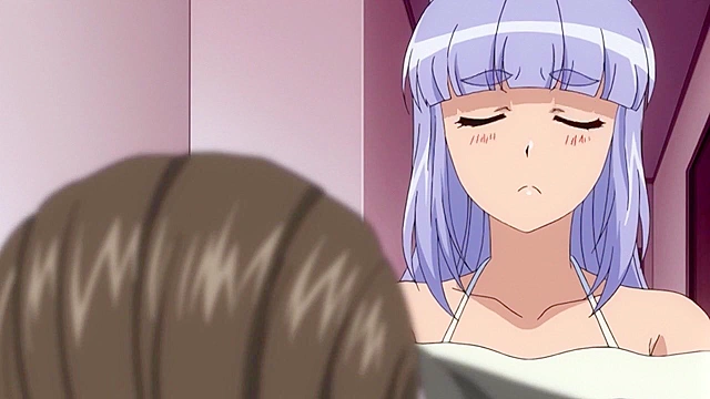 Afternoon Blush 1 - Busty housewife in swimsuit gets surprise hentai fucked in the locker room