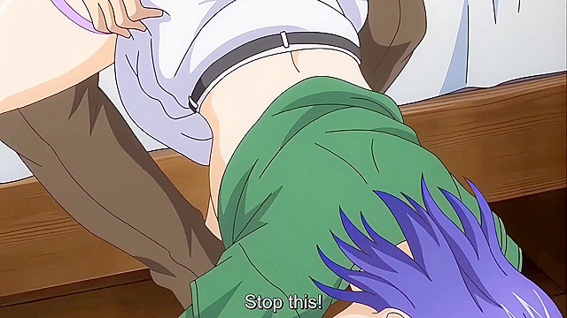 Atonement 1 - Curvy hentai schoolgirl gets her asshole and mouth fucked after being captured