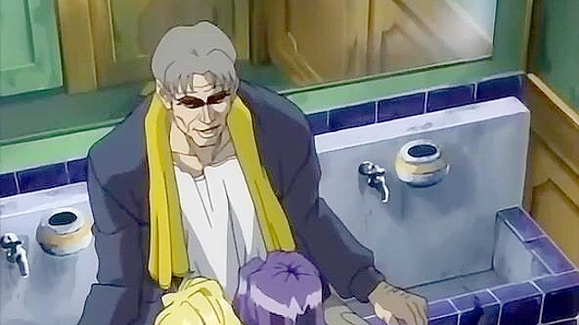 Shusaku Replay 3 - Hentai schoolgirls get asshole enemas from the ugly bastard