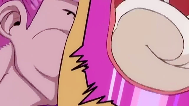 Nami and Nico Robin in One Piece anal gangbang