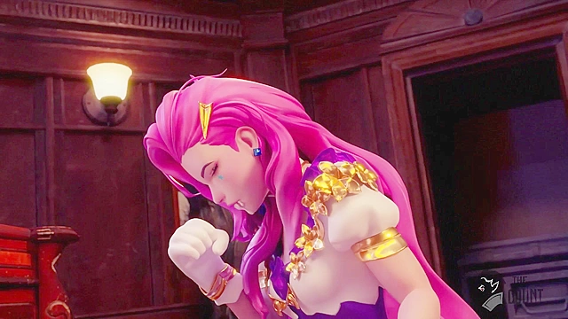 Seraphine from League of Legends Gets 3 Mouthfuls Of Cum