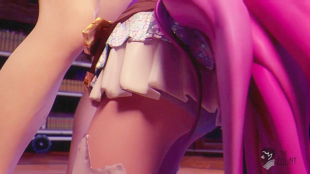 Seraphine from League of Legends Gets 3 Mouthfuls Of Cum