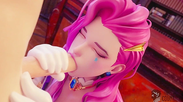 Seraphine from League of Legends Gets 3 Mouthfuls Of Cum
