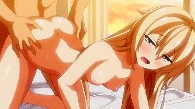 Pretty x Cation 2 ep2 - Petite anime teen gets her virgin asshole fucked deep