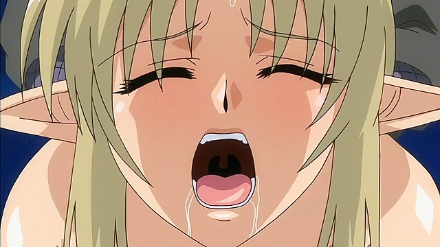 Elfen Laid 1 - Elf Girlfriend double penetrated by invaders while boyfriend watches