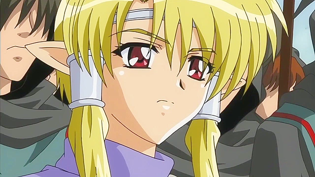 Elfen Laid 1 - Elf Girlfriend double penetrated by invaders while boyfriend watches