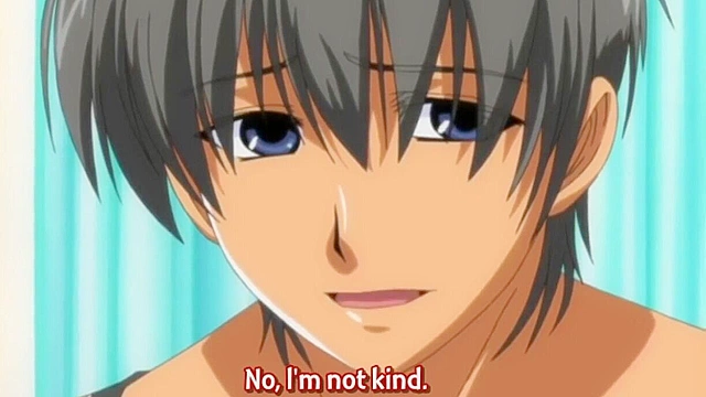 Oppai Life 2 - Busty anime blonde gets ass fucked and squirts in busty threesome