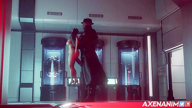 Mrx X hard fucking Ada Wong with huge dick in her asshole