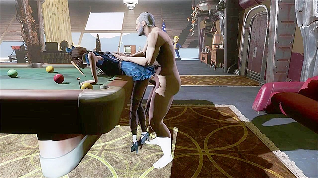Please Daddy fuck me in my asshole - Fallout 4 3d hentai