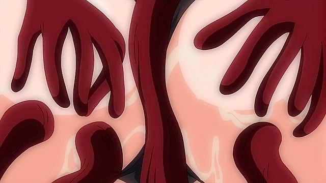 Branded Azel 2 - Anime warrior girl is anal tentacle banged by every monster in the forest