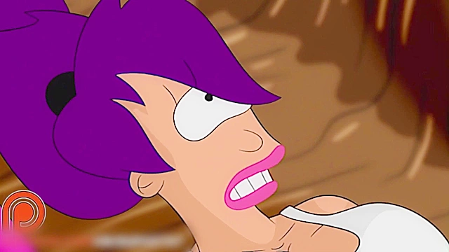 Leela Turunga from Futurama is anal tentacle banged