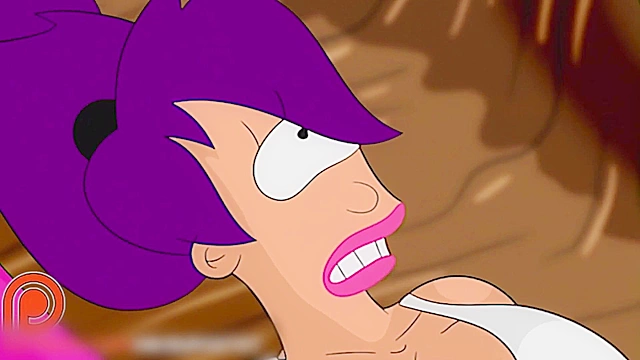 Leela Turunga from Futurama is anal tentacle banged