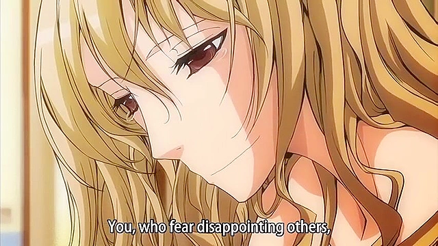 Big titty slut has a anime girl and guy double fuck her holes with toys