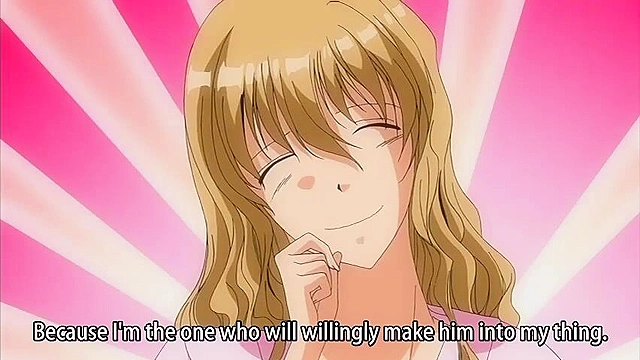 Big titty slut has a anime girl and guy double fuck her holes with toys