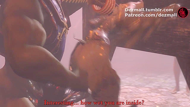 Fallen Lady of the Vortex - Bird girl gets her asshole fucked deep