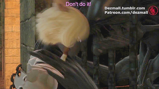 Fallen Lady of the Vortex - Bird girl gets her asshole fucked deep